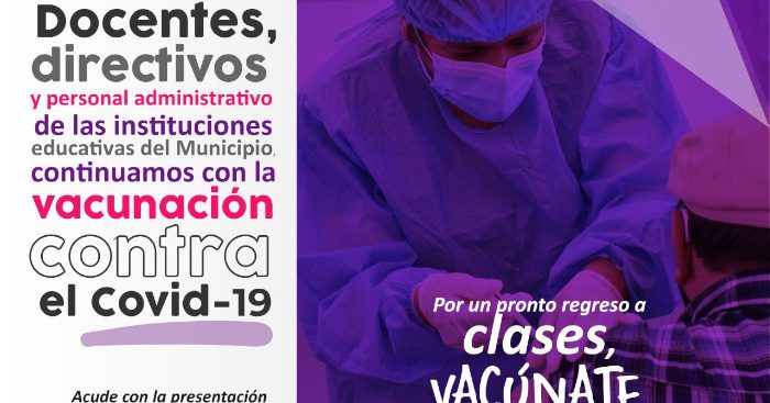 vacunacion docentes