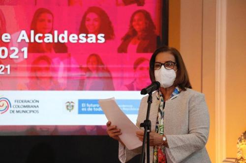 Reunión de La Red de Alcaldesas por la Democracia y La Paz con el Gobierno Nacional